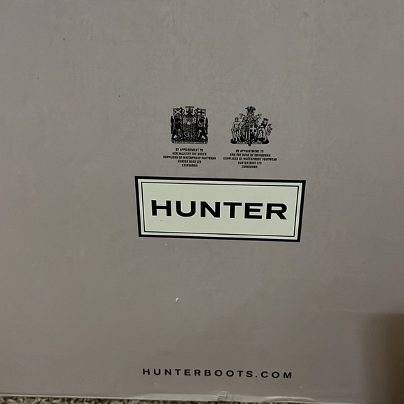 Hunter Rain Boots Glossy Navy Size 8 NWOT - Picture 9 of 10